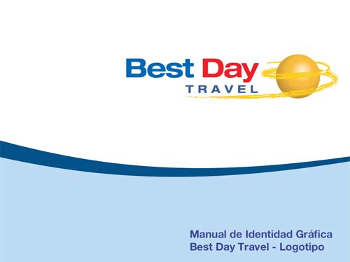 maunual d'image de l'entreprise de logo de bestday travel