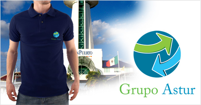 Polo t-shirt Groupe Astur