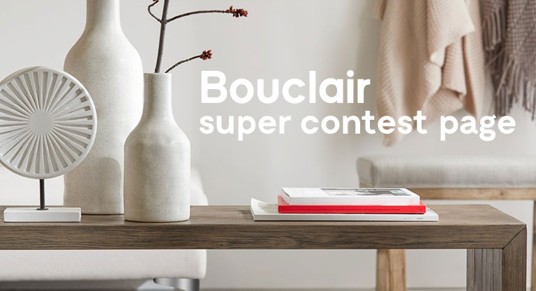 Bouclair Contest